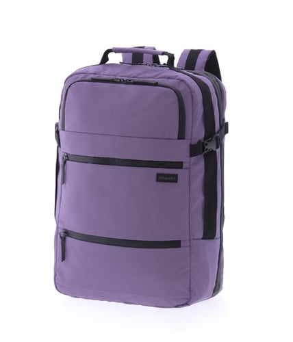 Vogart Camper Waterproof Laptoprugzak - 17 inch - Lila