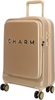 Charm London Capetown 2.0 Handbagage Koffer - Laptopkoffer - 38,5 Liter - TSA Slot - Champagne