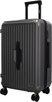 Beagles Leon Middelgrote Koffer - 68 cm - 70 liter - TSA Slot - Grijs