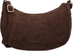Beagles Chino Crossbodytas - Donkerbruin