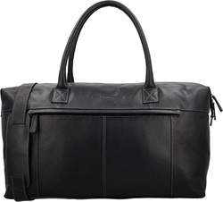 Hide & Stitches Japura Leren Reistas - Zwart