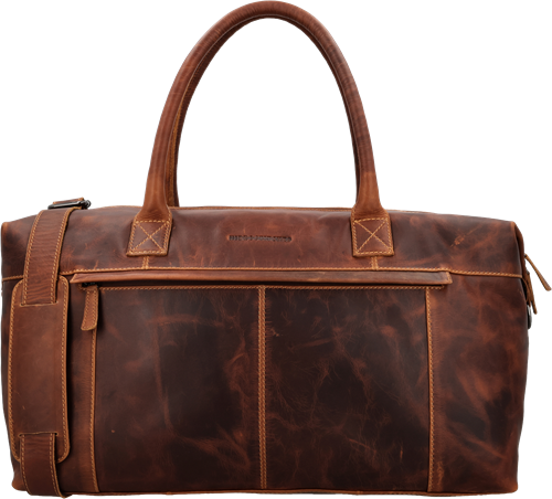 Hide & Stitches Japura Leren Reistas - Cognac