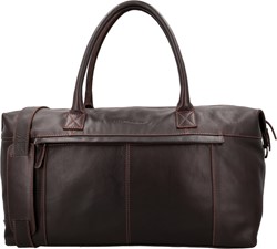 Hide & Stitches Japura Leren Reistas - Donkerbruin