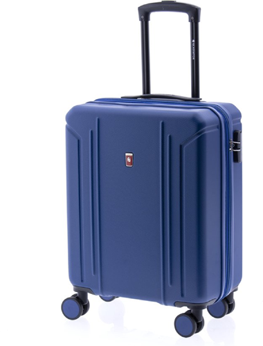 Gladiator Tropical Handbagage Koffer - 55 cm - 36/40 liter - Expandable - Blauw