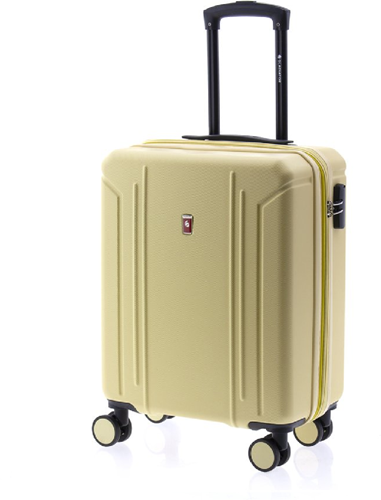 Gladiator Tropical Handbagage Koffer - 55 cm - 36/40 liter - Expandable - Geel