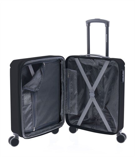 Gladiator Tropical Handbagage Koffer - 55 cm - 36/40 liter - Expandable - Zwart-3