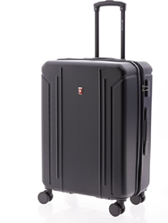 Gladiator Tropical Middelgrote Koffer  67 cm - 72/82 liter - Expandable - Zwart