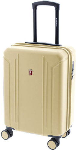 Gladiator Tropical Handbagage Koffer - 55 cm - 34/38 liter - Expandable - Geel