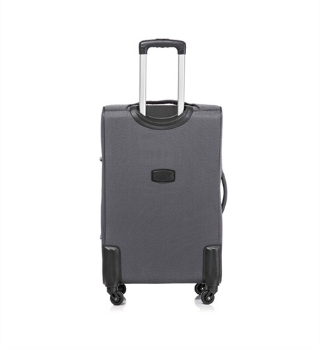 Castillo Dubai Abudabi Middelgrote Koffer - 66 cm - 65/72 Liter - Expandable - Grijs-3
