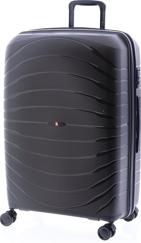 Gladiator Kick-Off Grote Koffer - 76 cm - 99/125 liter - Expandable - Donkergrijs