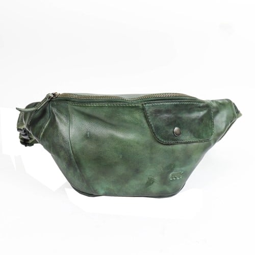 Bear Design Matt Leren Heuptas - Groen