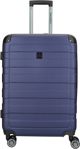 Enrico Benetti Rochester Middelgrote Koffer - 65 cm - 62,5/72 liter - Expandable - TSA slot - Blauw