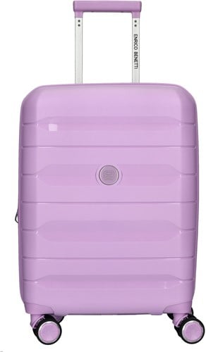 Enrico Benetti Montreal Handbagage Koffer 55 cm - 38/42 liter - Expandable - TSA Slot - Lila