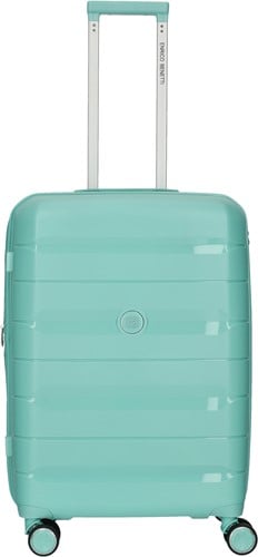 Enrico Benetti Montreal Middelgrote Koffer 66 cm - 68/75 liter - Expandable - TSA Slot - Mintgroen