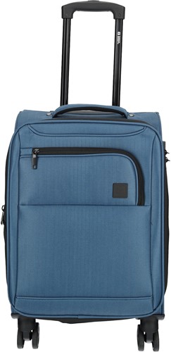 Enrico Benetti Oakville Handbagage Koffer 55 cm - 33/40 liter - TSA Slot - Jeansblauw