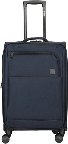 Enrico Benetti Oakville Middelgrote Koffer 65 cm - 52/65 liter - Expandable -TSA Slot - Blauw