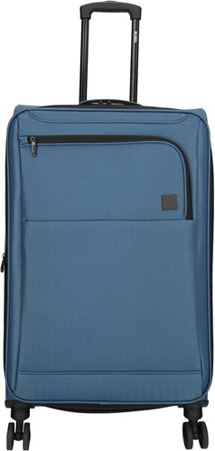 Enrico Benetti Oakville Grote Koffer 75 cm - 85/100 liter - Expandable - TSA Slot - Jeansblauw