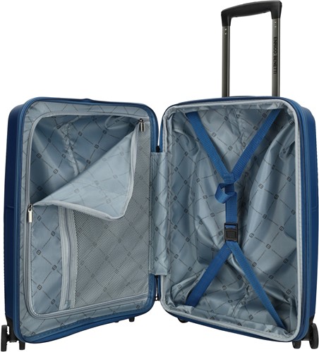 Enrico Benetti Richmond Handbagage Koffer 55 cm - 35/38 liter - Expandable - TSA Slot - Petrol-2