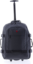 Gladiator Polar Handbagage Laptop Rugzak Trolley - 55 cm - 14 inch - Zwart