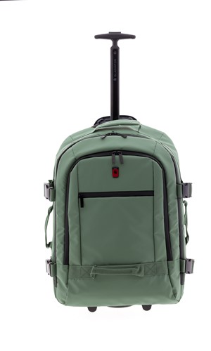 Gladiator Polar Handbagage Laptop Rugzak Trolley - 55 cm - 14 inch - Groen