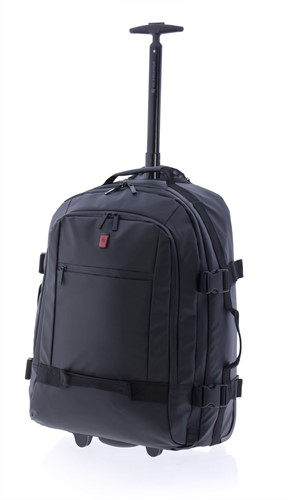 Gladiator Polar Handbagage Laptop Rugzak Trolley - 55 cm - 14 inch - Zwart