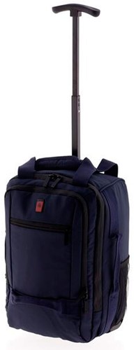 Gladiator Polar Kleine Handbagage Laptop Rugzak Trolley - 40 cm - 14 inch - Blauw