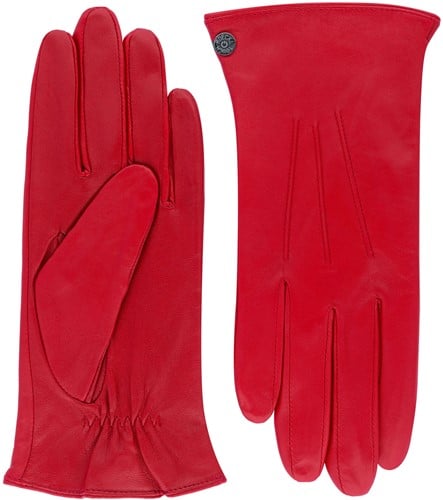 Roeckl Tallin Touch Leren Dames Handschoenen Maat 8,5 - Rood