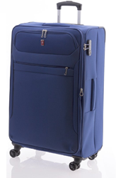 Gladiator 3D Grote Koffer - 78 cm - 100/115 liter - Expandable - Blauw