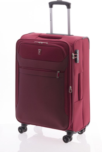 Gladiator 3D Middelgrote Koffer - 68 cm - 66/76 liter - Expandable - Rood