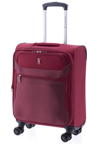 Gladiator 3D Handbagage Koffer - 55 cm - 36/43 liter - Expandable - Rood
