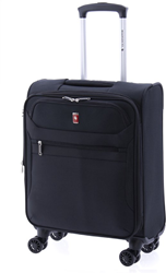 Gladiator 3D Handbagage Koffer - 55 cm - 36/43 liter - Expandable - Zwart