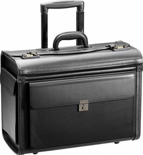 D&N  Pilotenkoffer / Attachékoffer / Business Trolley Black