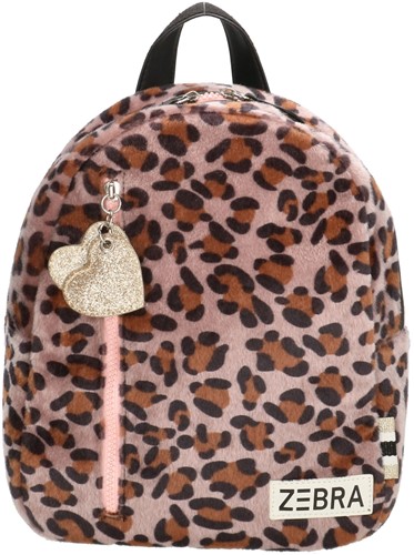 Zebra Trends Girls Rugzak - Panter Lichtroze