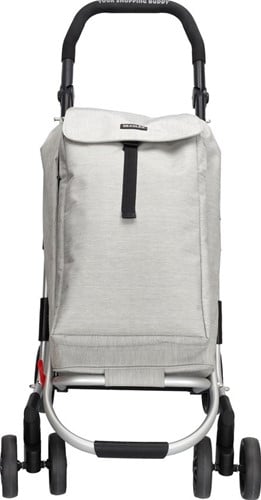 Beagles Shop & Go Boodschappenkar / Shoppingtrolley - Lichtgrijs-2