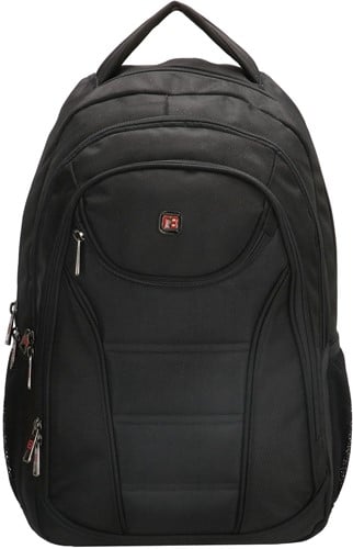 Enrico Benetti Cornell Laptoprugzak - 17 inch - Zwart