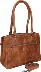 Bear Callisto Pelle Schoudertas Fiore Taupe