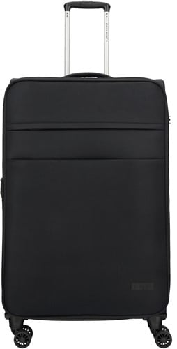 Enrico Benetti Innsbruck Grote Stoffen Koffer 78 cm 85/100 liter - Expandable - Zwart