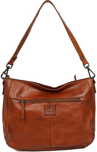 Bear Design Jade Handtas / Schoudertas - Cognac