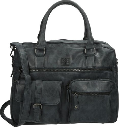 Enrico Benetti Ardèche handtas laptop 13 inch - Blauw