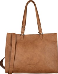Enrico Benetti Lily Shopper - Laptoptas 15 inch - Cognac