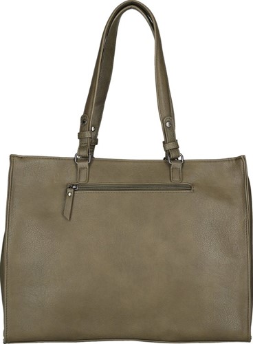 Enrico Benetti Lily Shopper - Laptoptas 15 inch - Olijfgroen-3