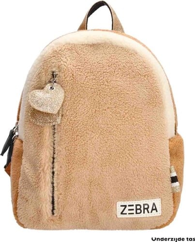 Zebra Trends Teddy Rugzak S - Beige Multi