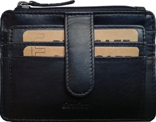 Dstrct  Wax Lane CC-houder/ritsportemonnee Black