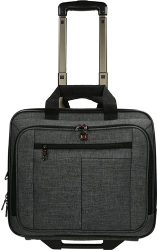 Enrico Benetti Frankfurt Laptoptrolley - 17 inch - Grijs
