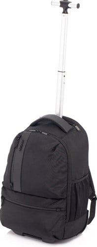 Vogart Clyde - Laptop Rugzak Trolley - 15" - Zwart