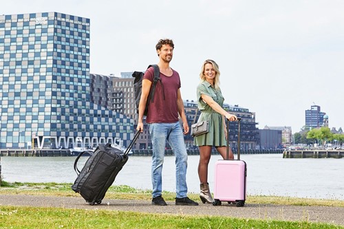 Enrico Benetti Amsterdam Wieltas 65 cm - Zwart-3