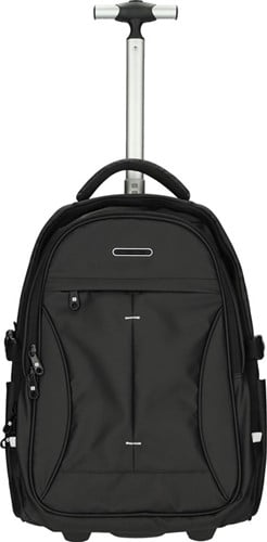 Enrico Benetti Northern Rugzaktrolley / Laptoptrolley 17 inch - Zwart