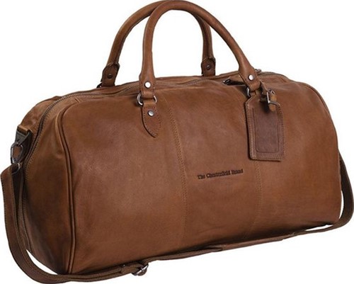 Chesterfield Cow Waxed Reistas / Weekendtas William Cognac