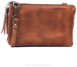 Bear Callisto Pelle Clutch / Portemonnee Alessia Cognac