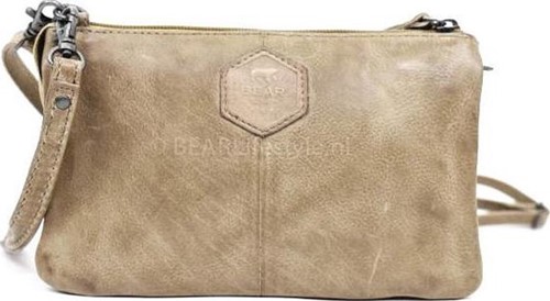 Bear Callisto Pelle Clutch / Portemonnee Alessia Taupe